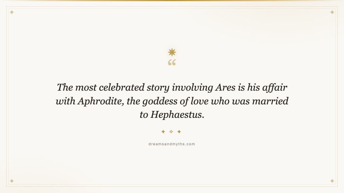 Pull quote from Ares: The Greek God of War