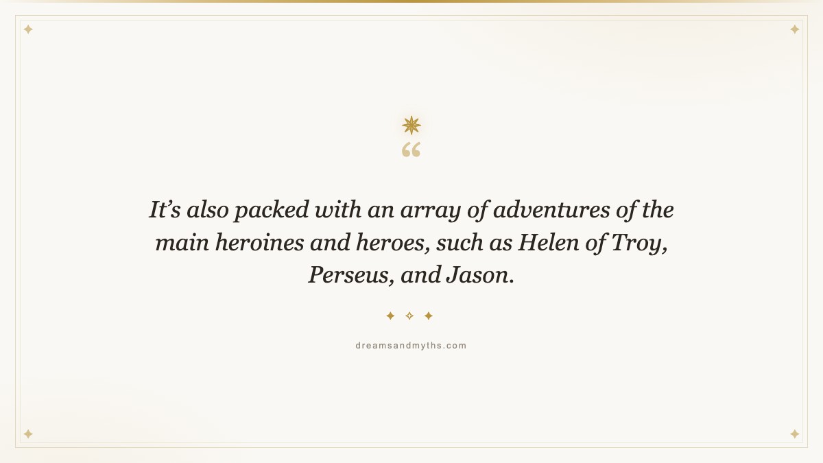 Pull quote from 18 Of the Best Myth Books of All Time