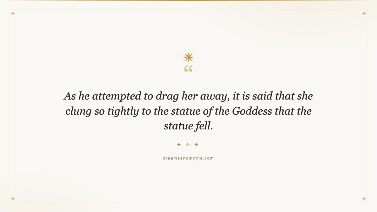 Pull quote from Cassandra: The Trojan Priestess of Apollo From Greek Mythology
