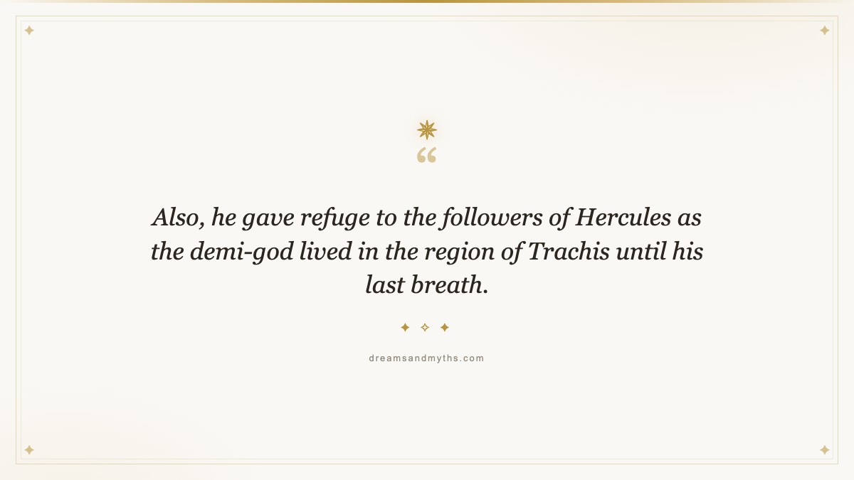 Pull quote from The Story of Ceyx And Alcyone From Greek