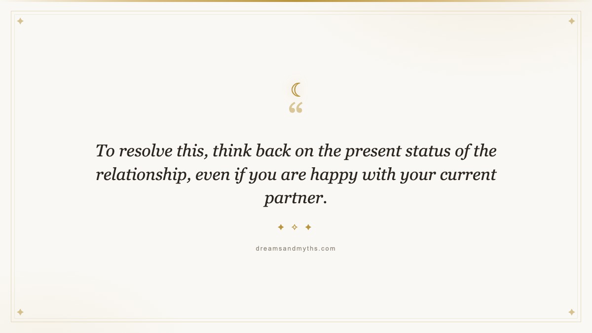 Pull quote from Dream About Breaking Up