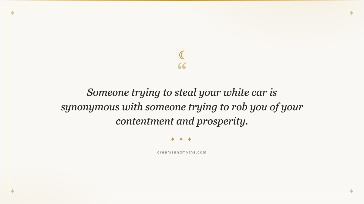 Pull quote from What Does it Mean to Dream About a Car Being