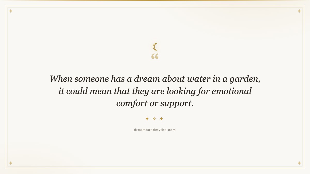 Pull quote from Dream About Gardening