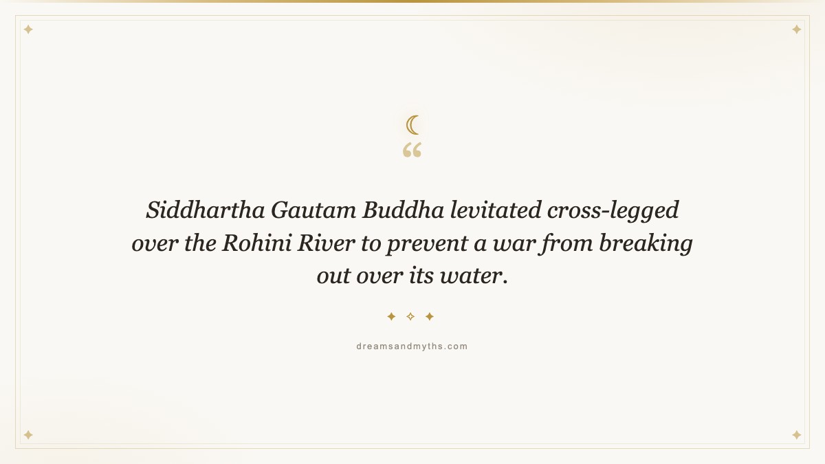 Pull quote from Dreams About Levitating