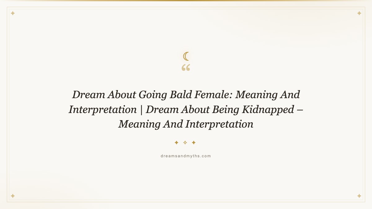 Pull quote from Dream About Lightning