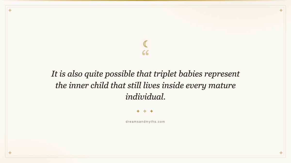 Pull quote from Dream About Triplets: Meaning and Interpretation