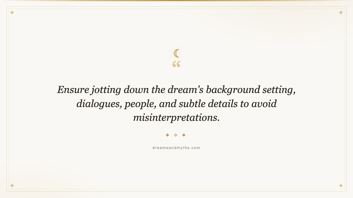 Pull quote from Dreams About Winning Money