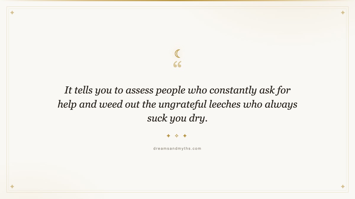 Pull quote from Dream About Worms: Meaning and Interpretation