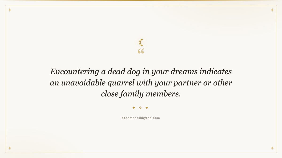 Pull quote from Dream About Dying Dog