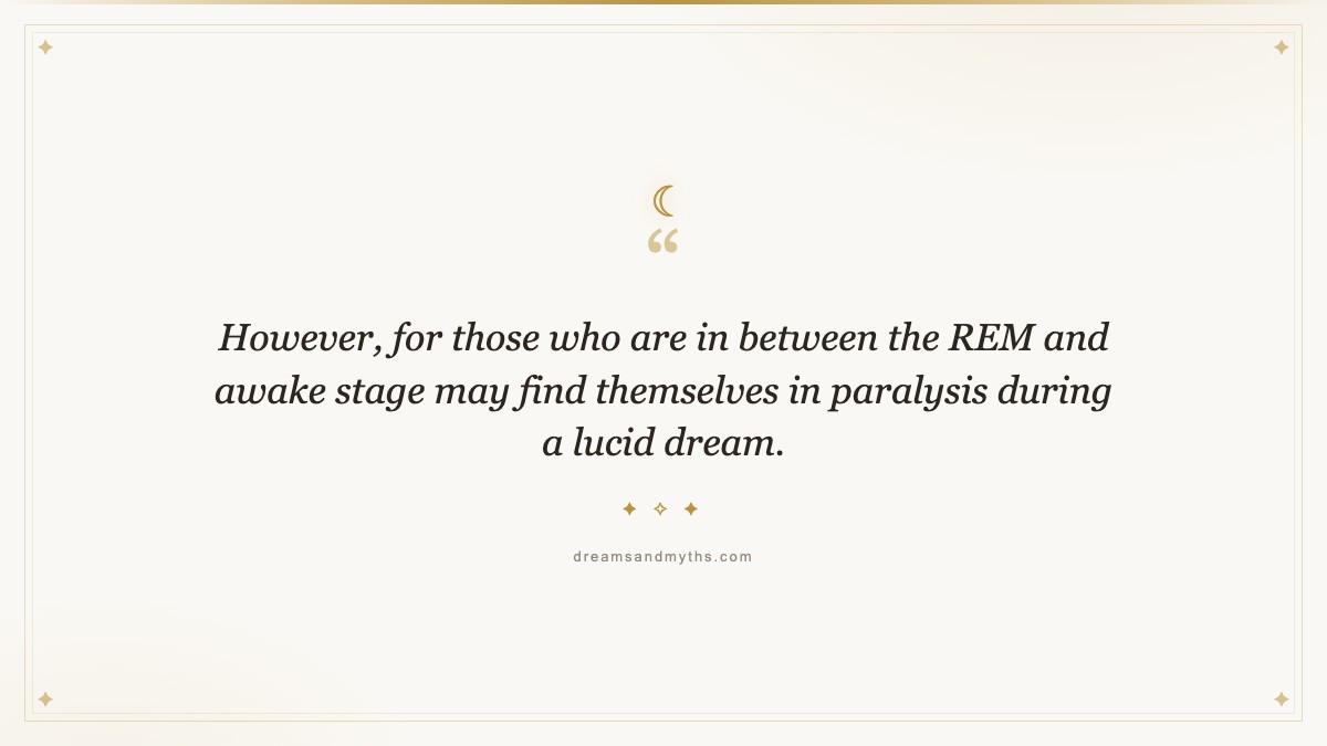 Pull quote from Dreaming I'm Awake