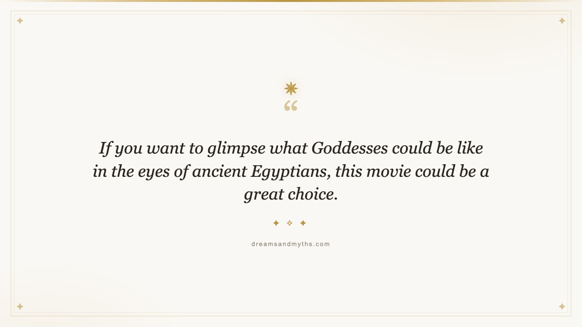 Pull quote from 7 Must-Watch Egyptian Mythology Movies