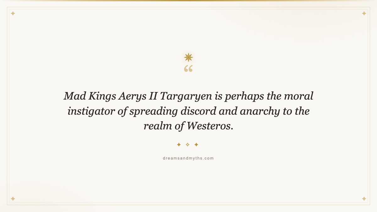 Pull quote from The Real Mythology behind The Game of Thrones