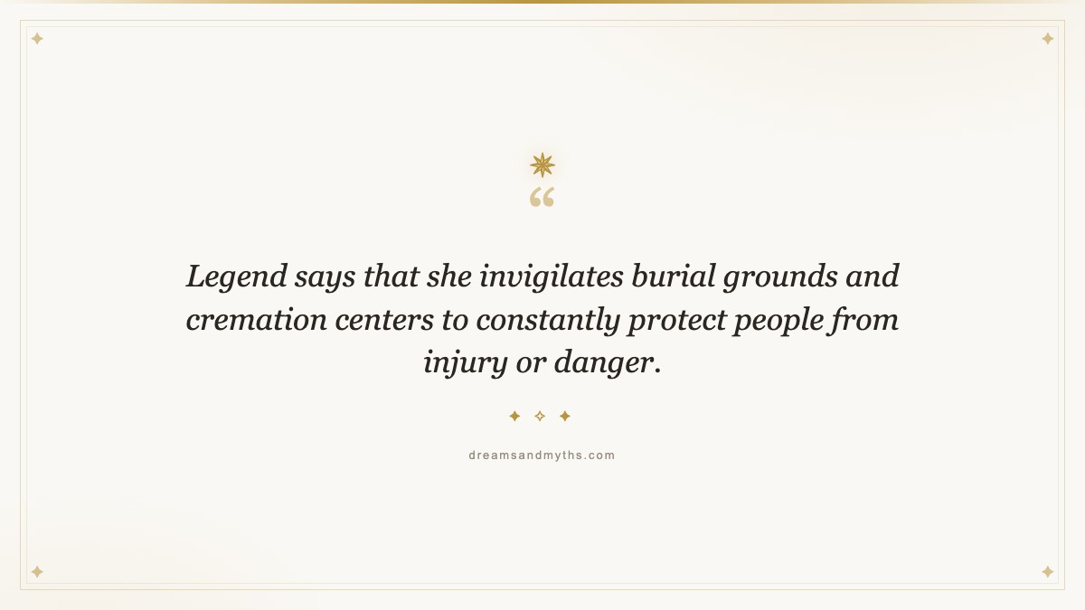 Pull quote from Goddess of Death | Popular Folklore in Different Mythologies