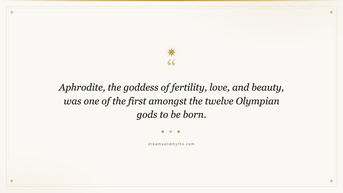 Pull quote from Goddess of Fertility | Myths and Popular