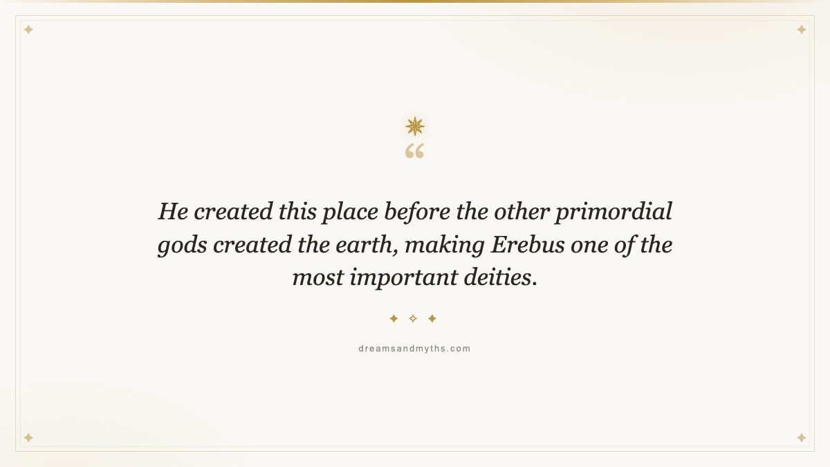 Pull quote from Who is the Greek God of Darkness?