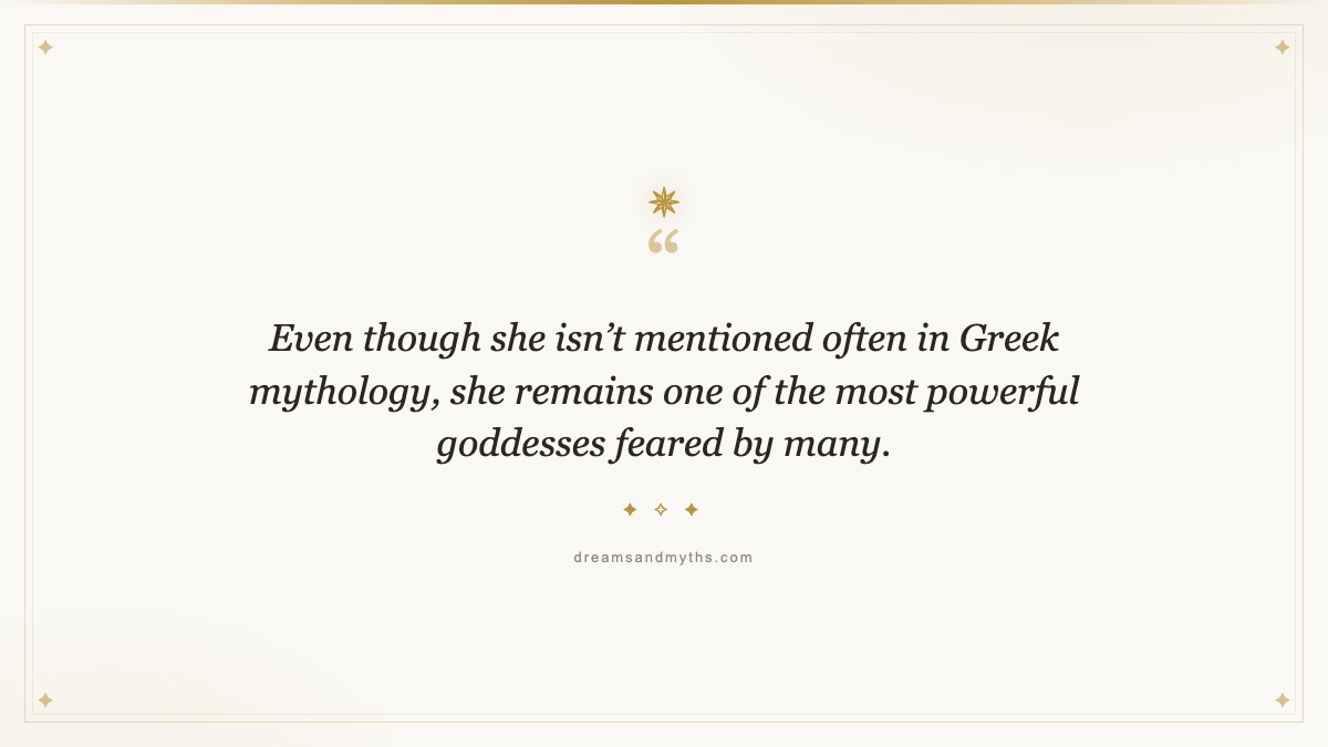 Pull quote from Nyx: Ancient Greek Goddess of Night