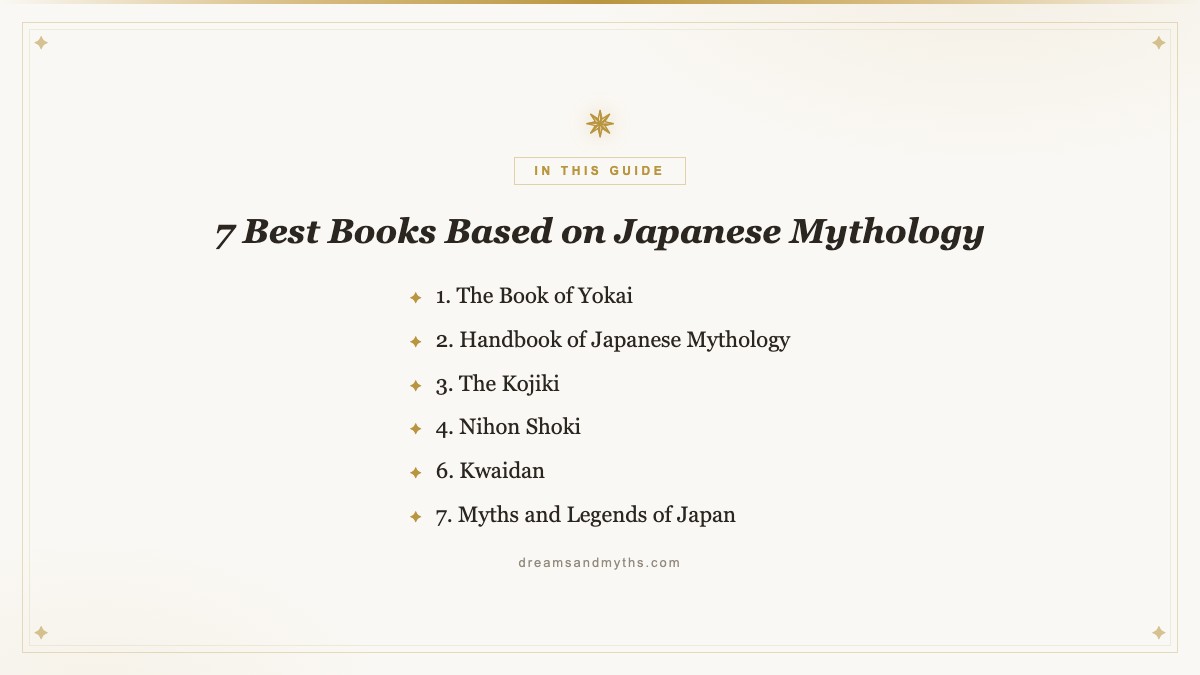 At a glance — 7 Best Books Based on Japanese Mythology