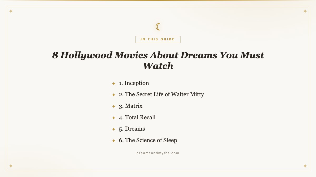 At a glance — 8 Hollywood Movies About Dreams You Must Watch