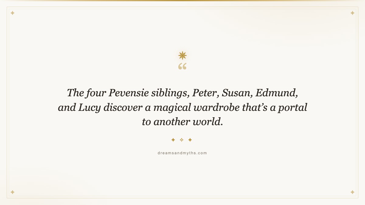 Pull quote from The Not-So Hidden Mythology Behind Narnia