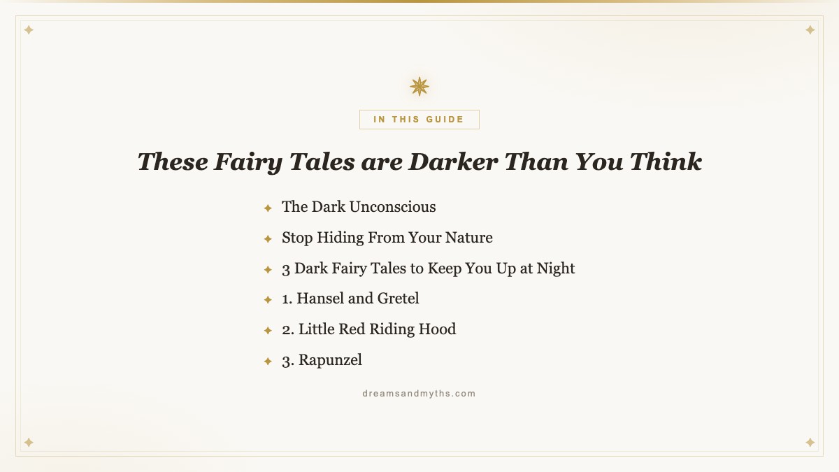 At a glance — These Fairy Tales are Darker Than You Think