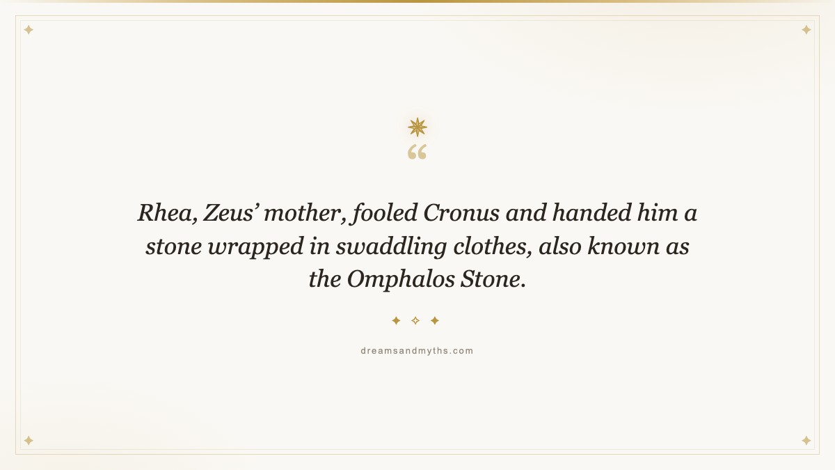 Pull quote from Greek Mythology Gods: Zeus, The God Of Thunder