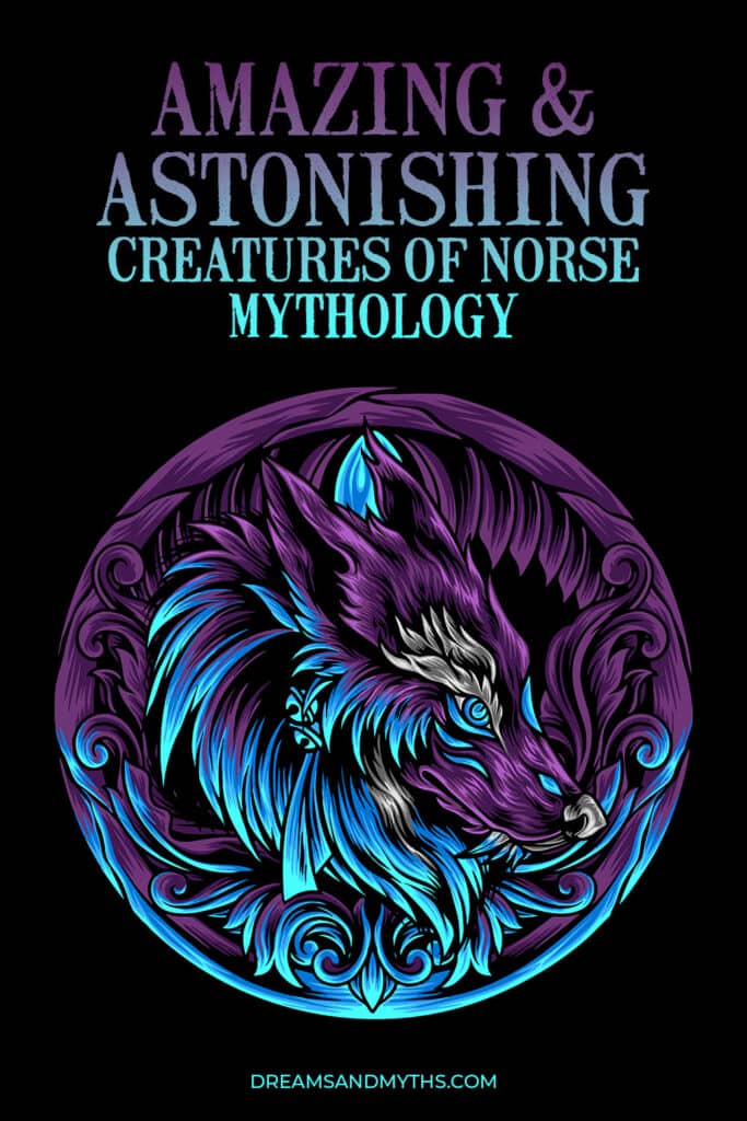 Amazing & Astonishing Creatures of Norse Mythology Pin