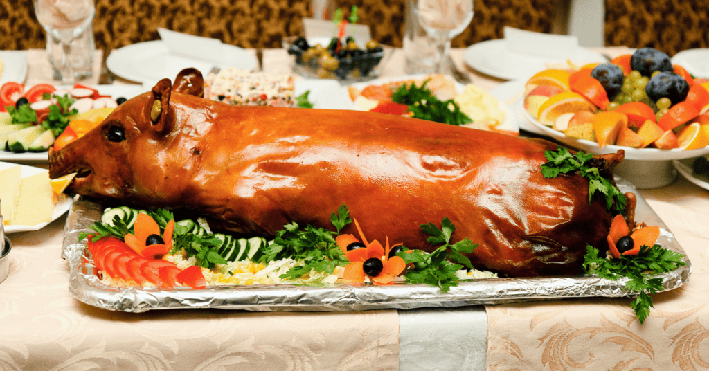 Roasted Pig