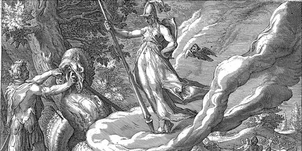 The Battle Between Cadmus And The Dragon